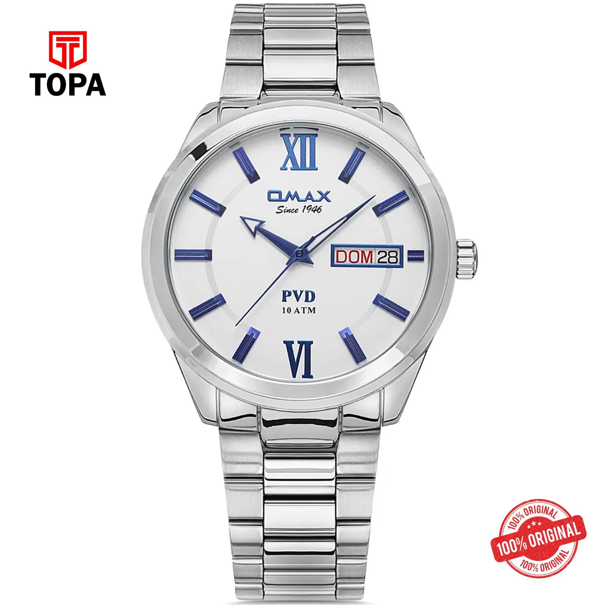 Topa Omax-AS0139I008-Metal-Band-Men-Watch - Product Image 1