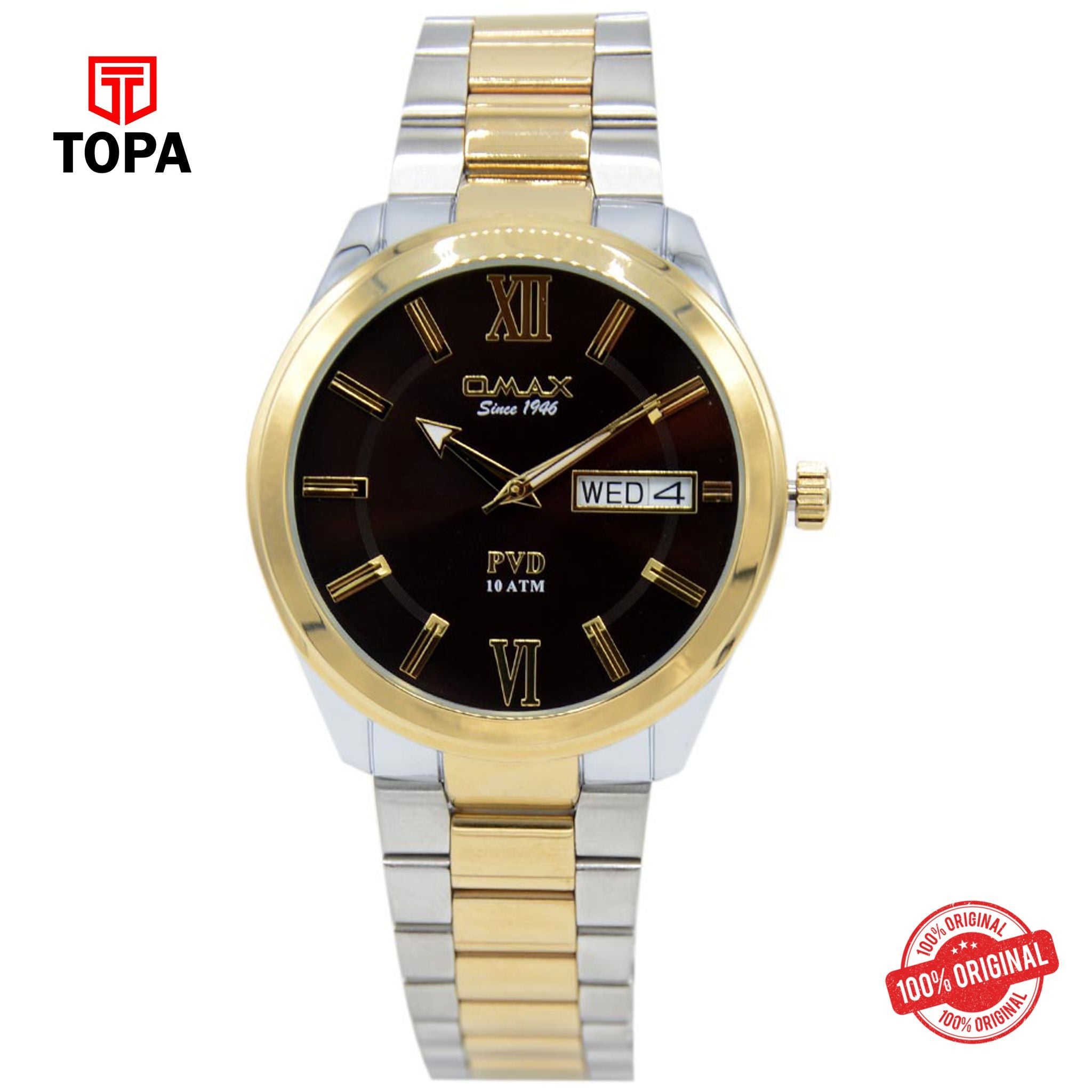 Topa Omax-AS0139N00D-Metal-Band-Men-Watch - Product Image 1