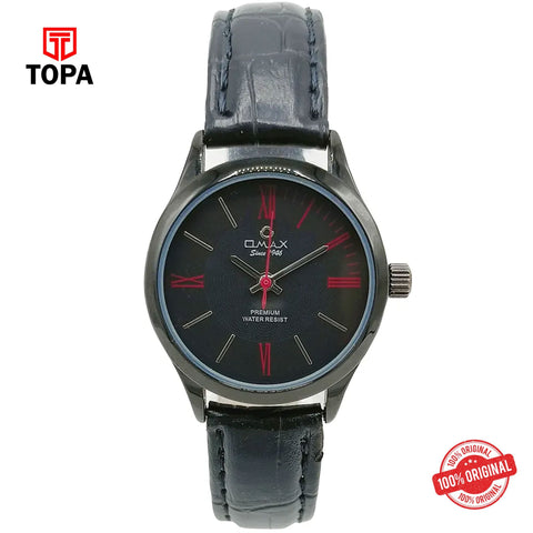 Topa Omax-AS134BB12-Leather-Band-Women-Watch - Product Image 1