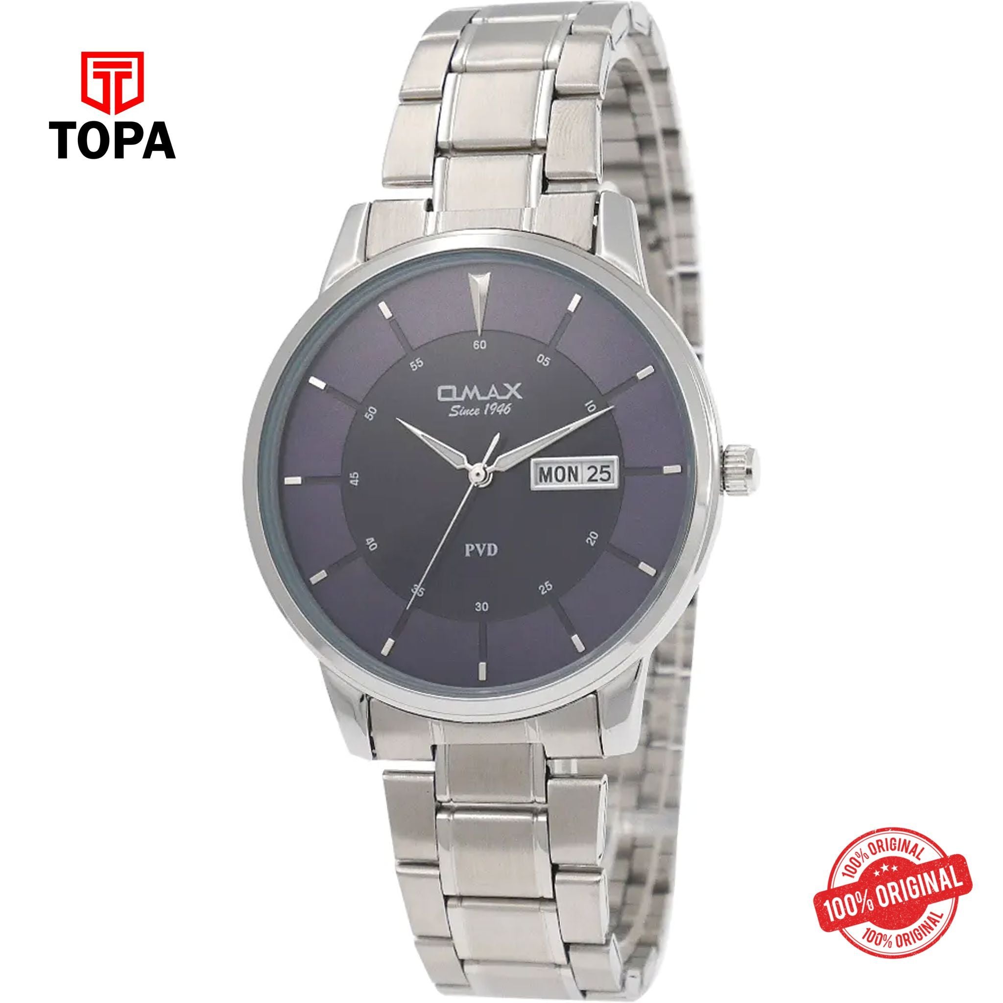 Topa Omax-ASD009I004-Metal-Band-Men-Watch - Product Image 1