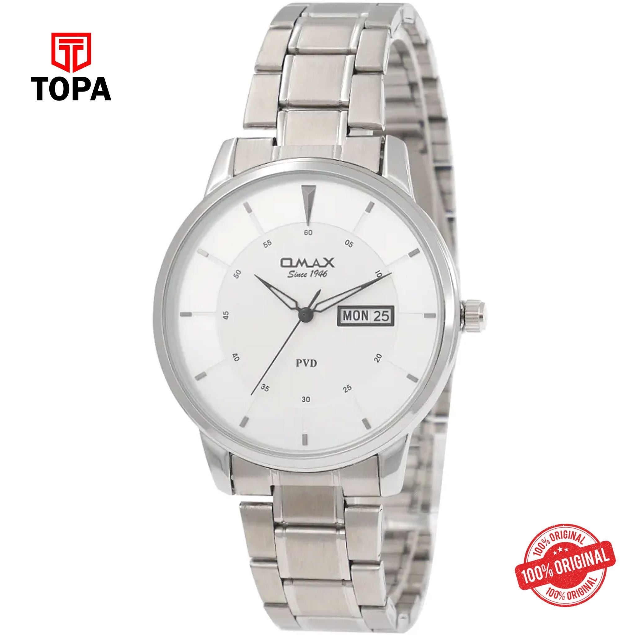 Topa Omax-ASD009I008-Metal-Band-Men-Watch - Product Image 1