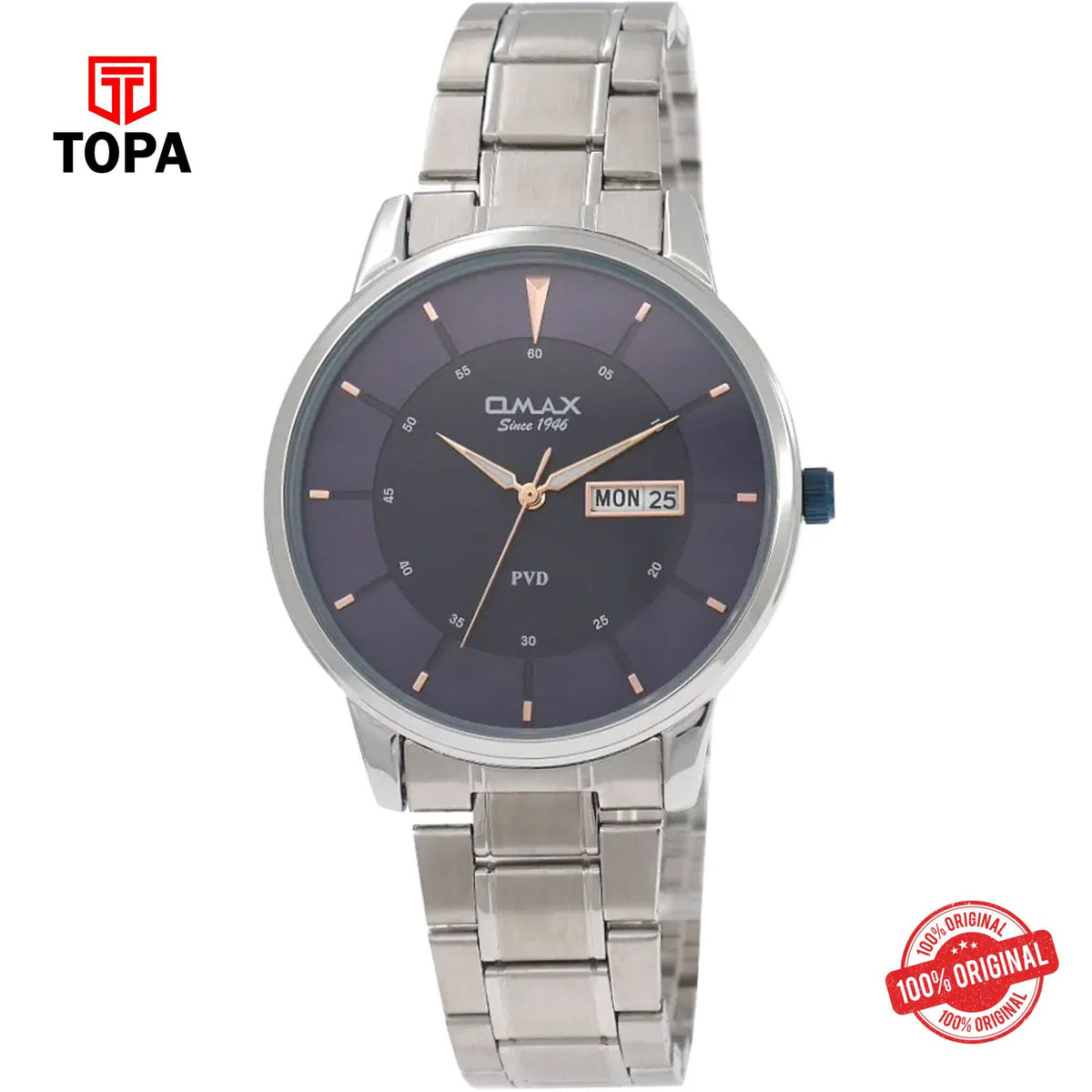 Topa Omax-ASD009I014-Metal-Band-Men-Watch - Product Image 1