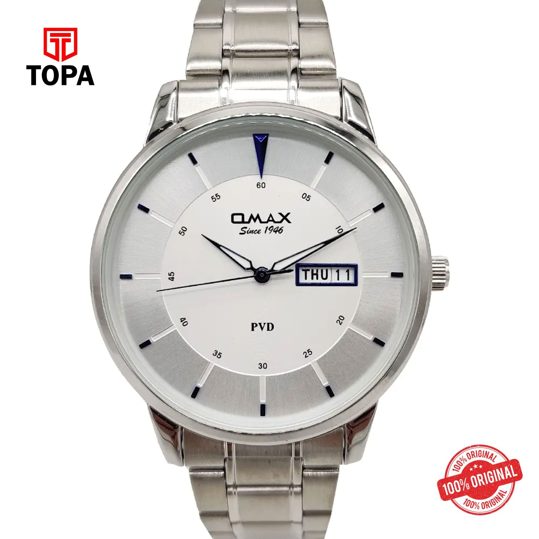 Topa Omax-ASD009I018-Metal-Band-Men-Watch - Product Image 1