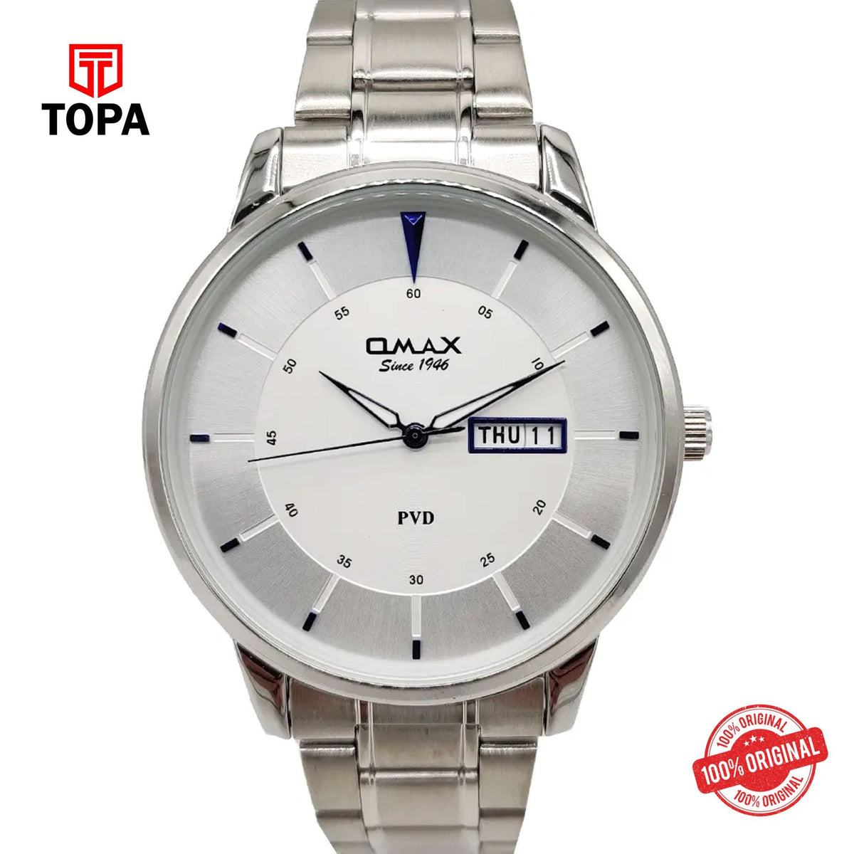 Topa Omax-ASD009I018-Metal-Band-Men-Watch - Product Image 1