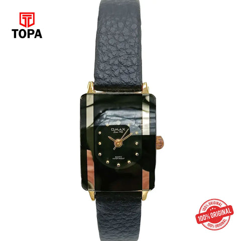 Topa Omax-CE0006QB42-Leather-Band-Women-Watch - Product Image 1
