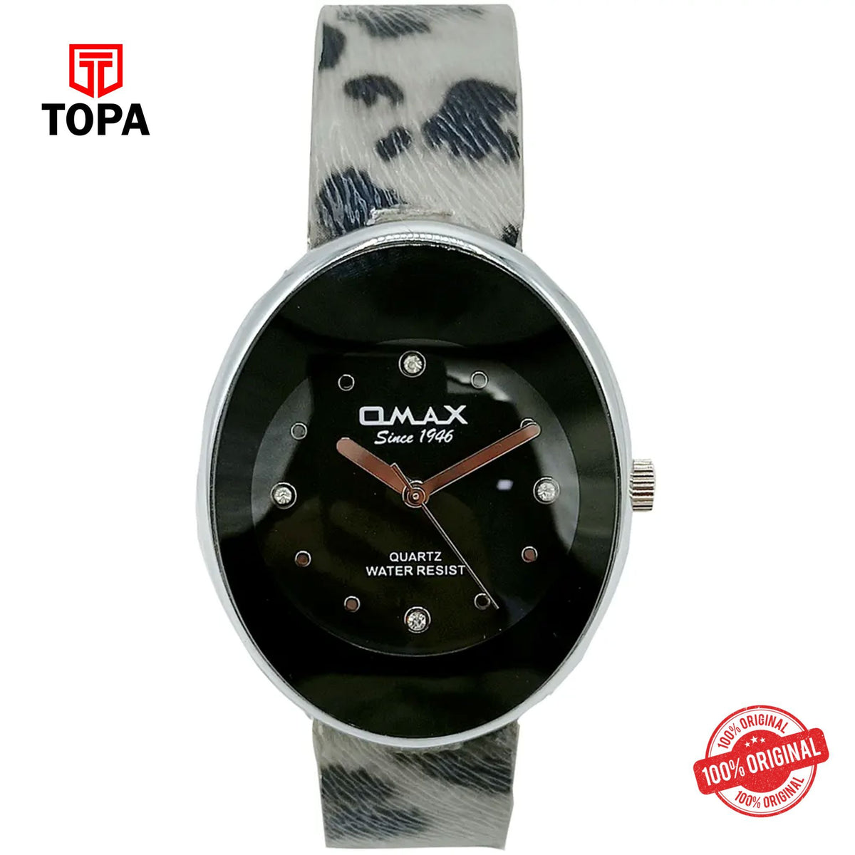 Topa Omax-CE0153IW12-Rubber-Band-Women-Watch - Product Image 1