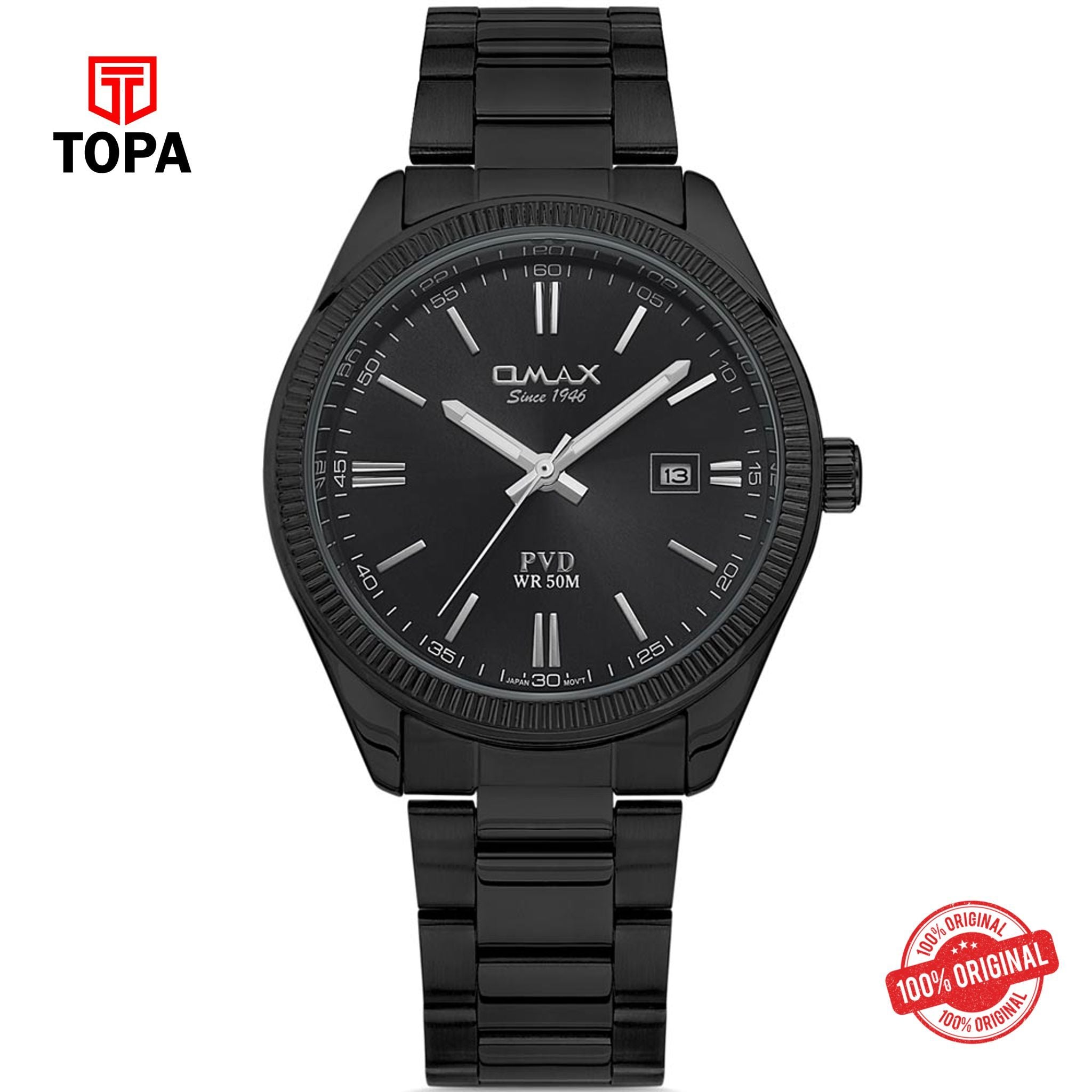Topa Omax-CFD001B002-Metal-Band-Men-Watch - Product Image 1