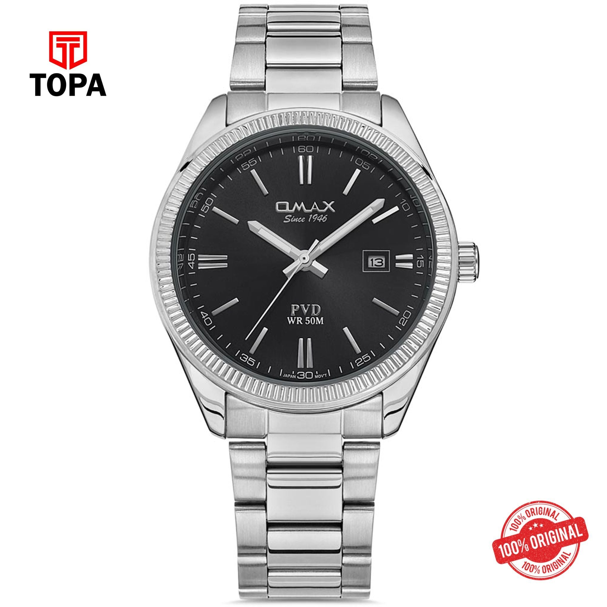 Topa Omax-CFD001I002-Metal-Band-Men-Watch - Product Image 1