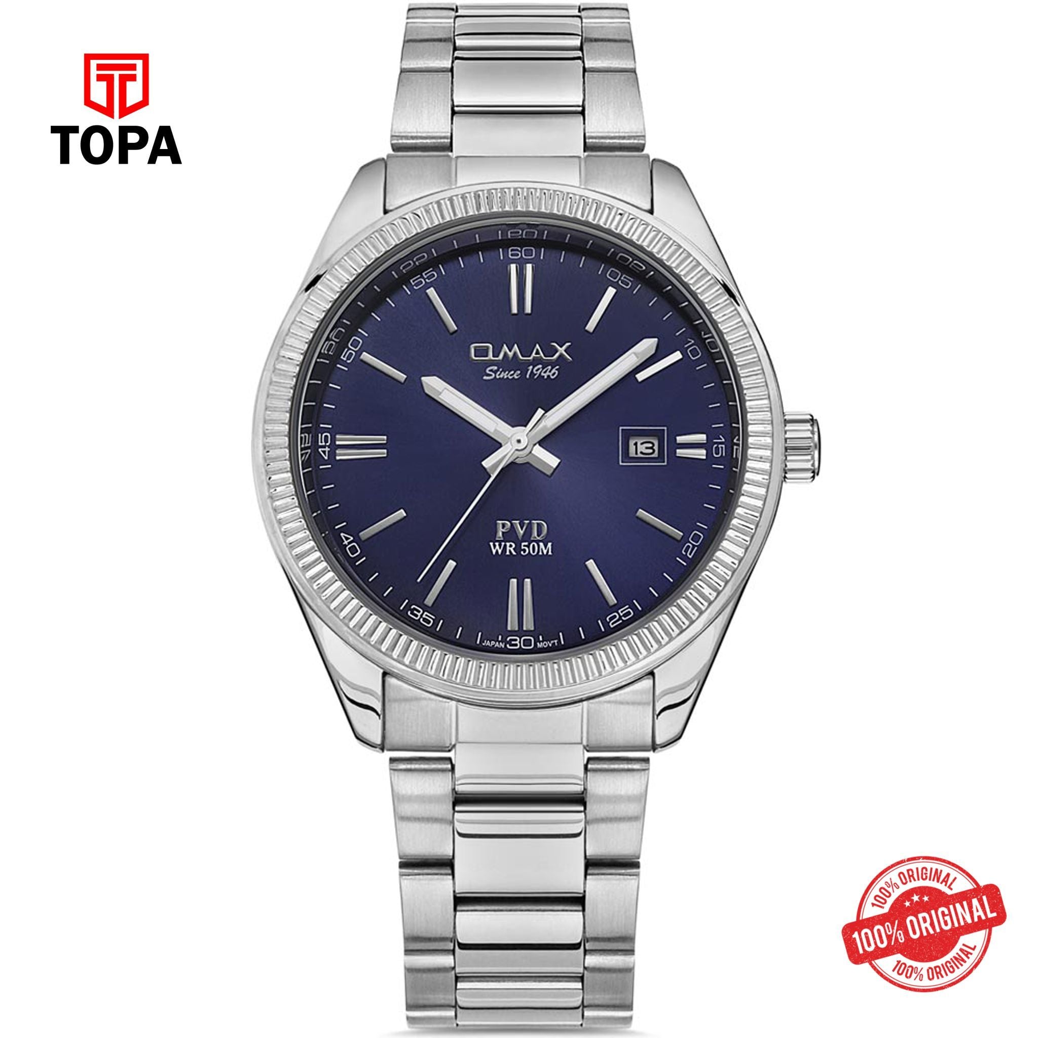 Topa Omax-CFD001I004-Metal-Band-Men-Watch - Product Image 1