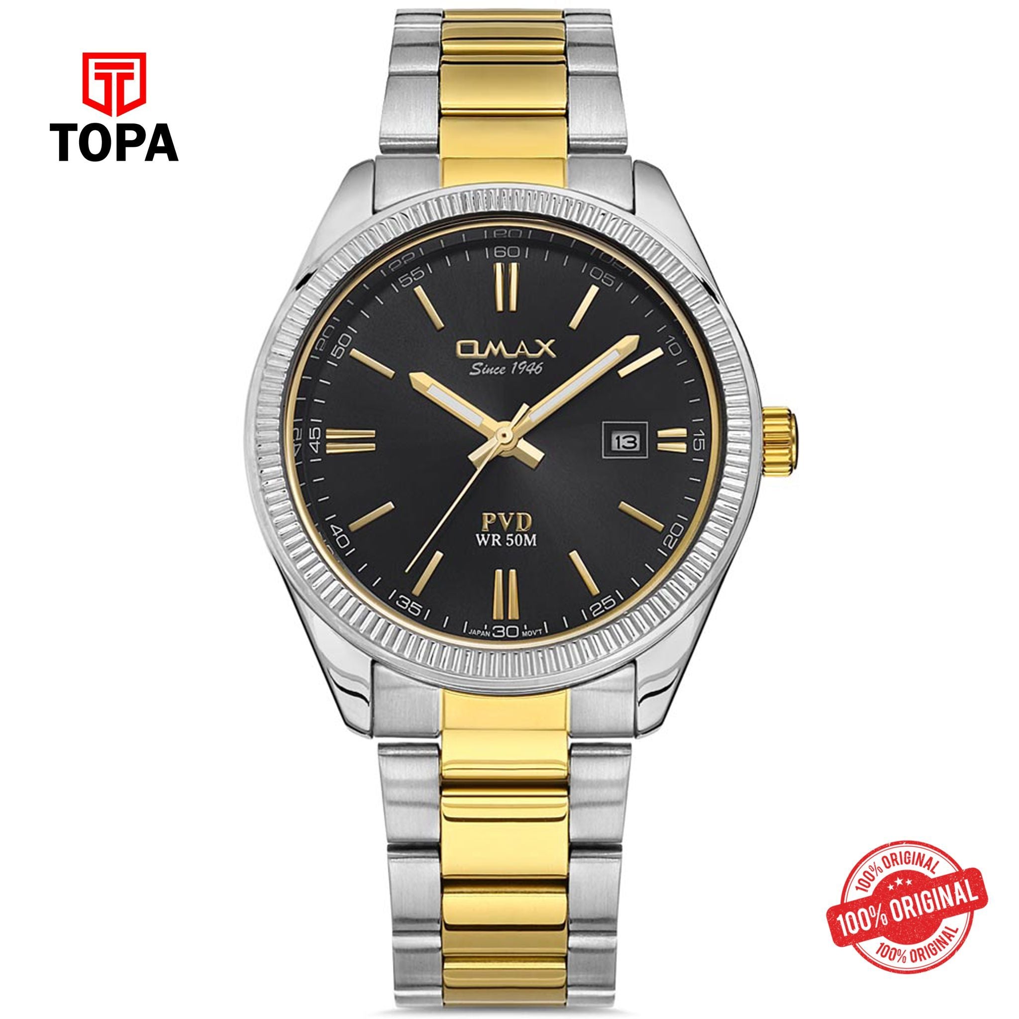 Topa Omax-CFD001N002-Metal-Band-Men-Watch - Product Image 1