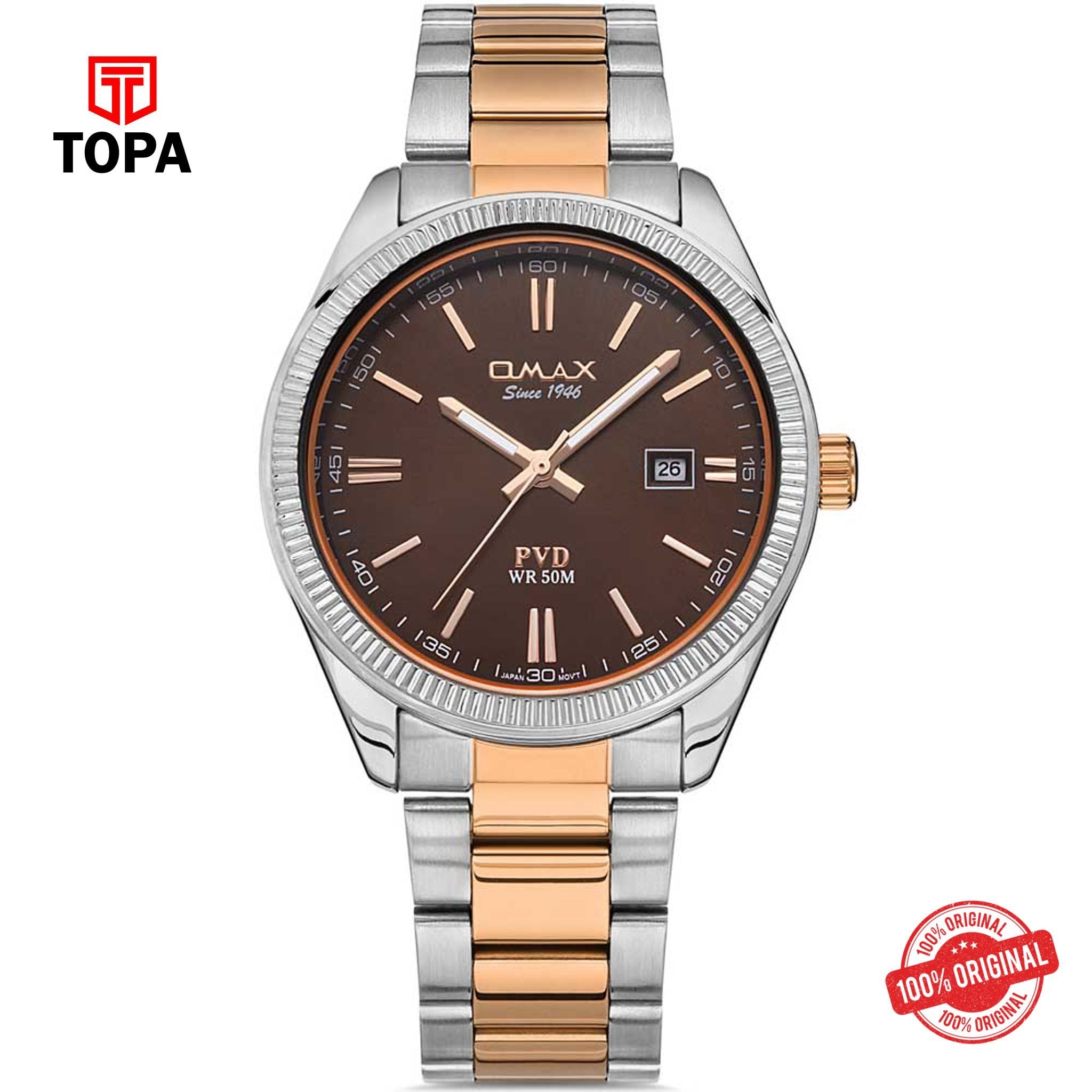 Topa Omax-CFD001N01D-Metal-Band-Men-Watch - Product Image 1
