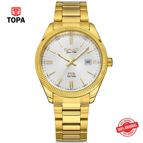 Topa Omax-CFD001Q008-Metal-Band-Men-Watch - Product Image 1