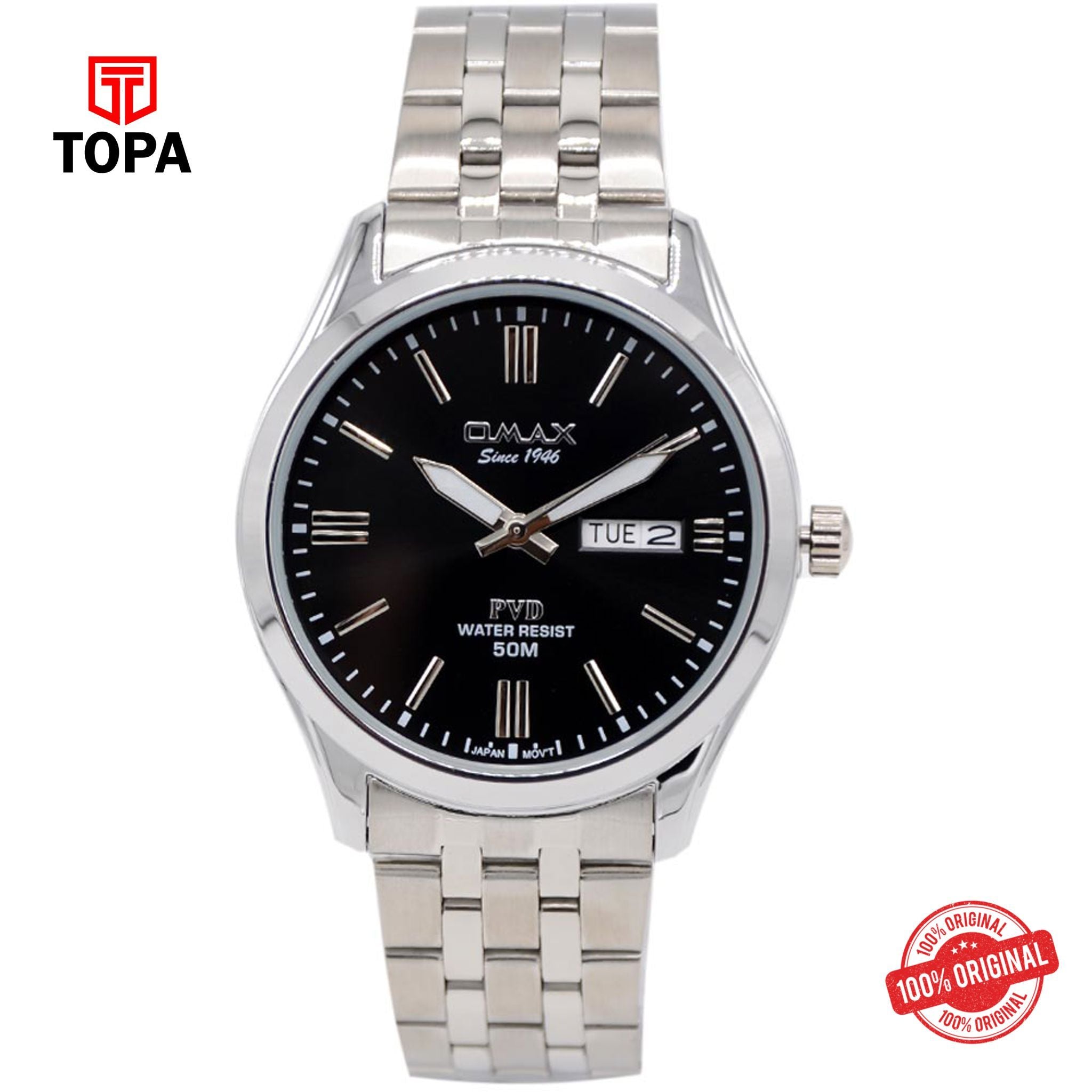 Topa Omax-CFD007I002-Metal-Band-Men-Watch - Product Image 1