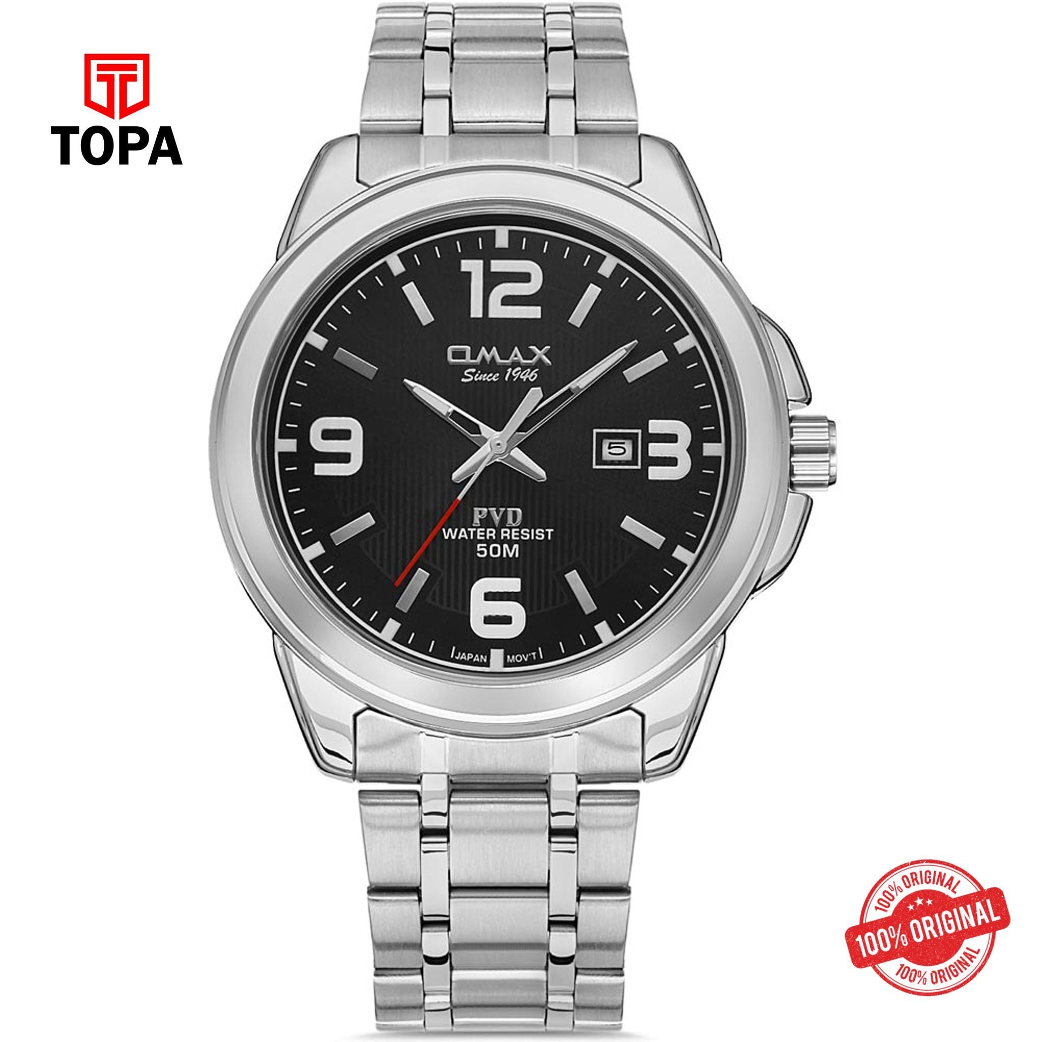 Topa Omax-CFD009I002-Metal-Band-Men-Watch - Product Image 1