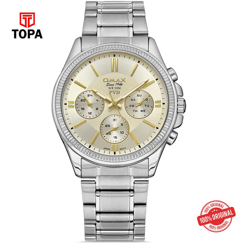 Topa Omax-CFM001I001-Metal-Band-Men-Watch - Product Image 1