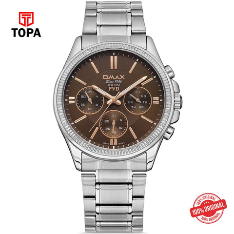 Topa Omax-CFM001I00D-Metal-Band-Men-Watch - Product Image 1
