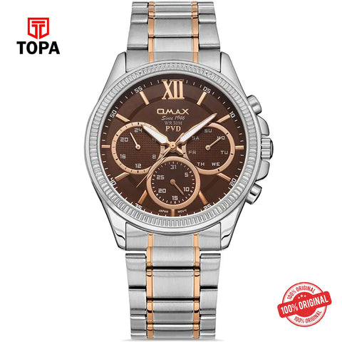 Topa Omax-CFM003N01D-Metal-Band-Men-Watch - Product Image 1