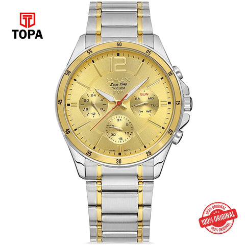 Topa Omax-CFM005N001-Metal-Band-Men-Watch - Product Image 1