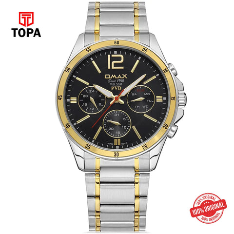 Topa Omax-CFM005N002-Metal-Band-Men-Watch - Product Image 1