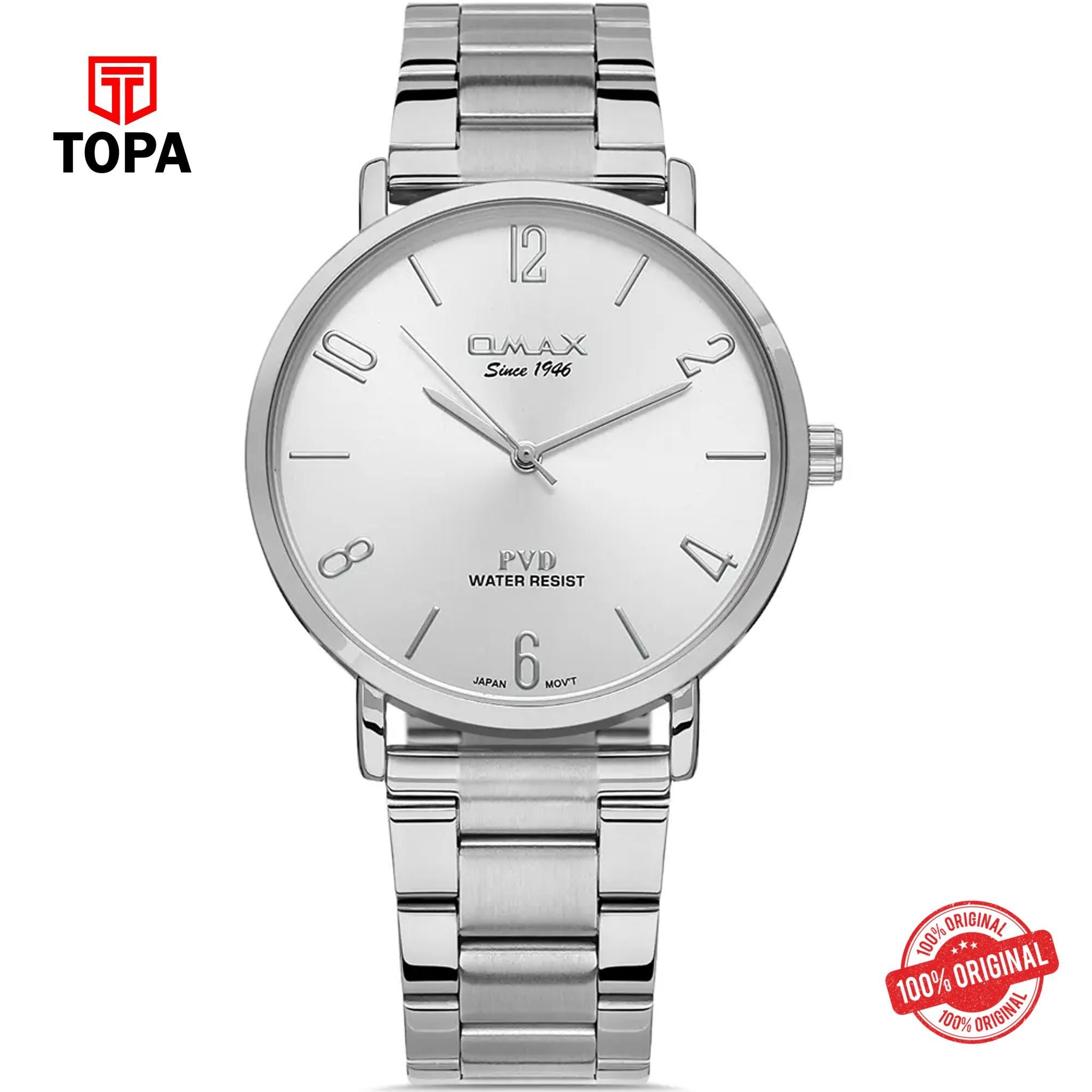 Topa Omax-CFS001I008-Metal-Band-Men-Watch - Product Image 1
