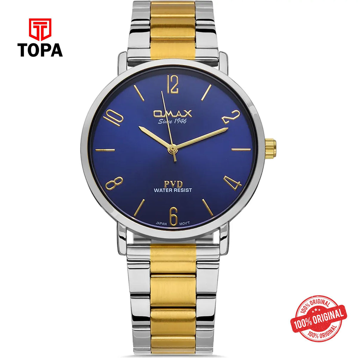 Topa Omax-CFS001N014-Metal-Band-Men-Watch - Product Image 1