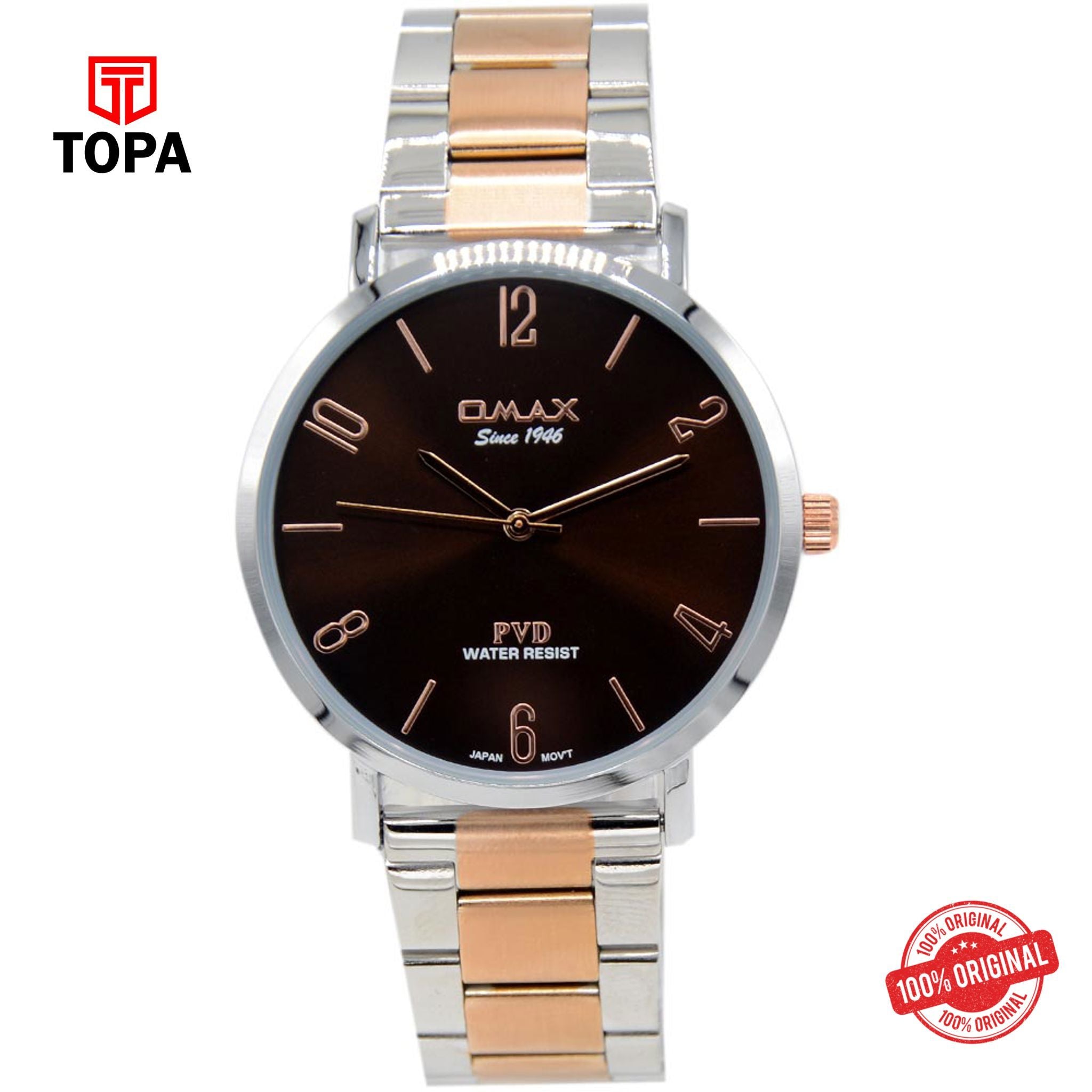 Topa Omax-CFS001N01D-Metal-Band-Men-Watch - Product Image 1