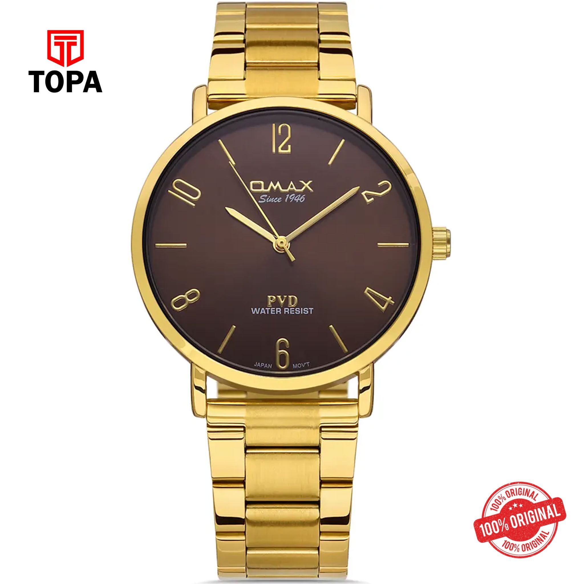 Topa Omax-CFS001Q00D-Metal-Band-Men-Watch - Product Image 1
