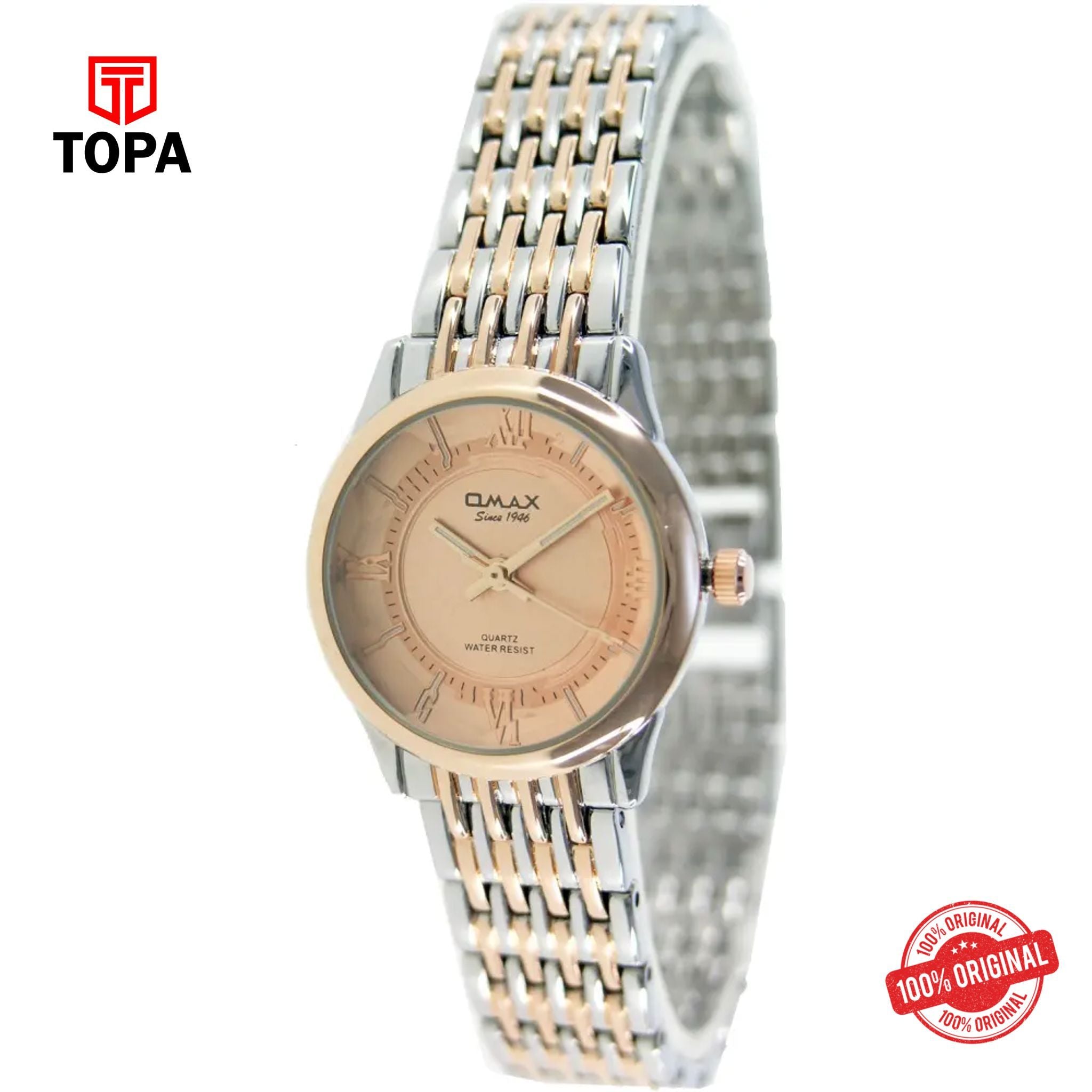 Topa Omax-CGH006N00F-Metal-Band-Women-Watch - Product Image 1