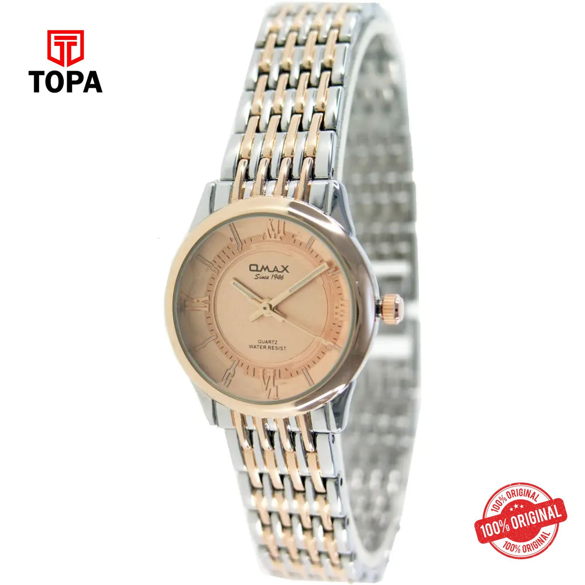 Topa Omax-CGH006N00F-Metal-Band-Women-Watch - Product Image 1