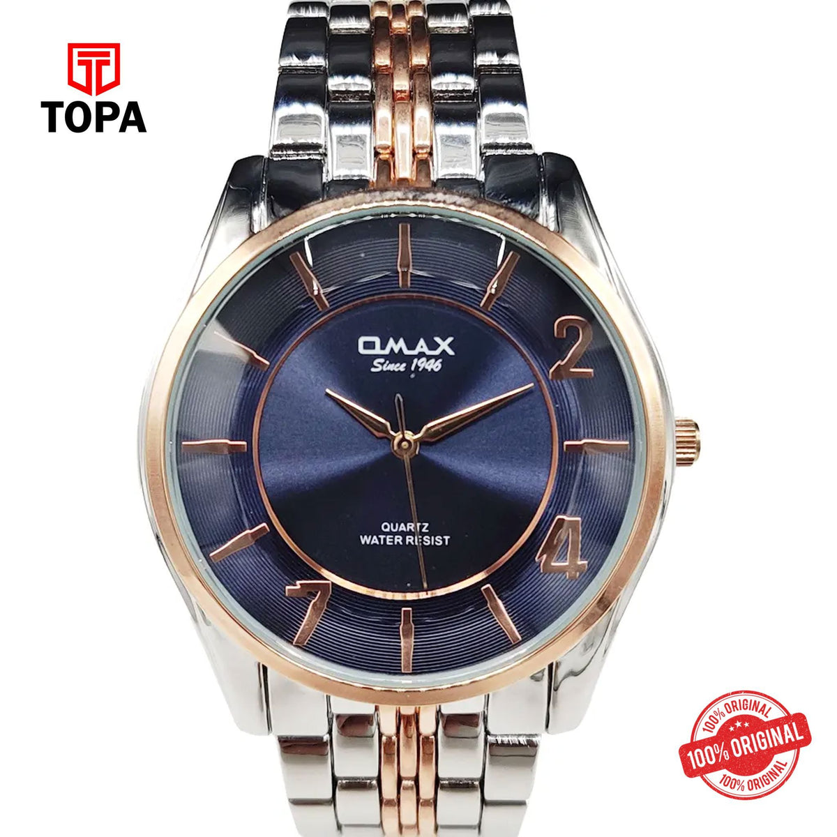 Topa Omax-CGH025N004-Metal-Band-Men-Watch - Product Image 1