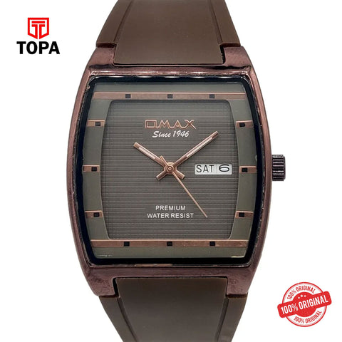 Topa Omax-D006VF55I-Rubber-Band-Men-Watch - Product Image 1