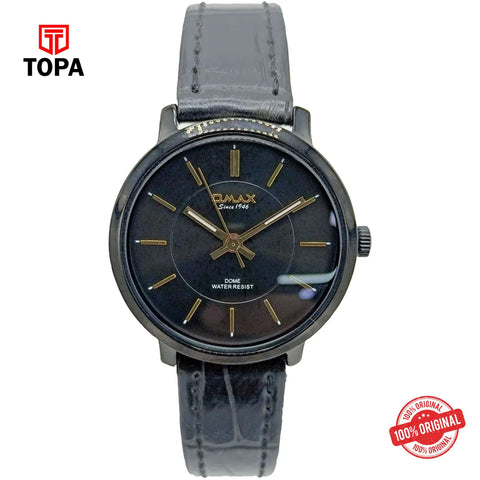 Topa Omax-DC006M22Y-Leather-Band-Women-Watch - Product Image 1