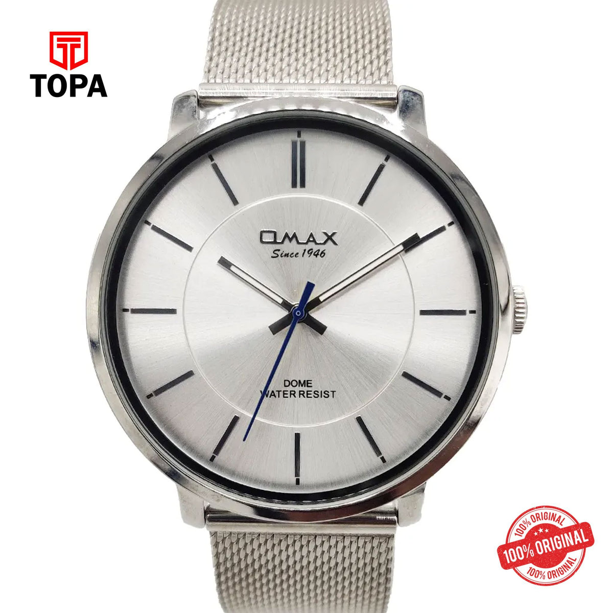 Topa Omax-DC007P66I-Mesh-Band-Men-Watch - Product Image 1