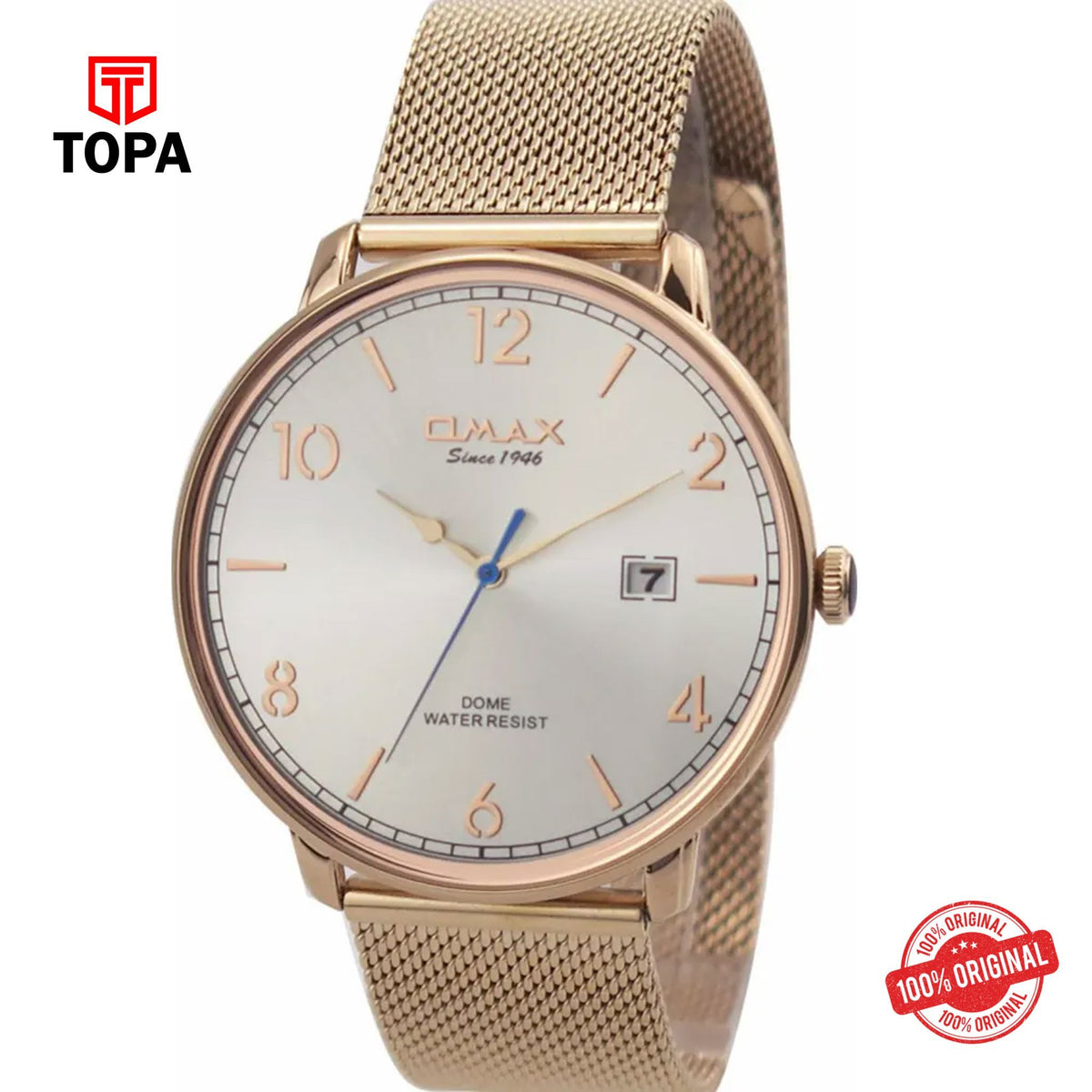 Topa Omax-DCD003R68I-Mesh-Band-Men-Watch - Product Image 1