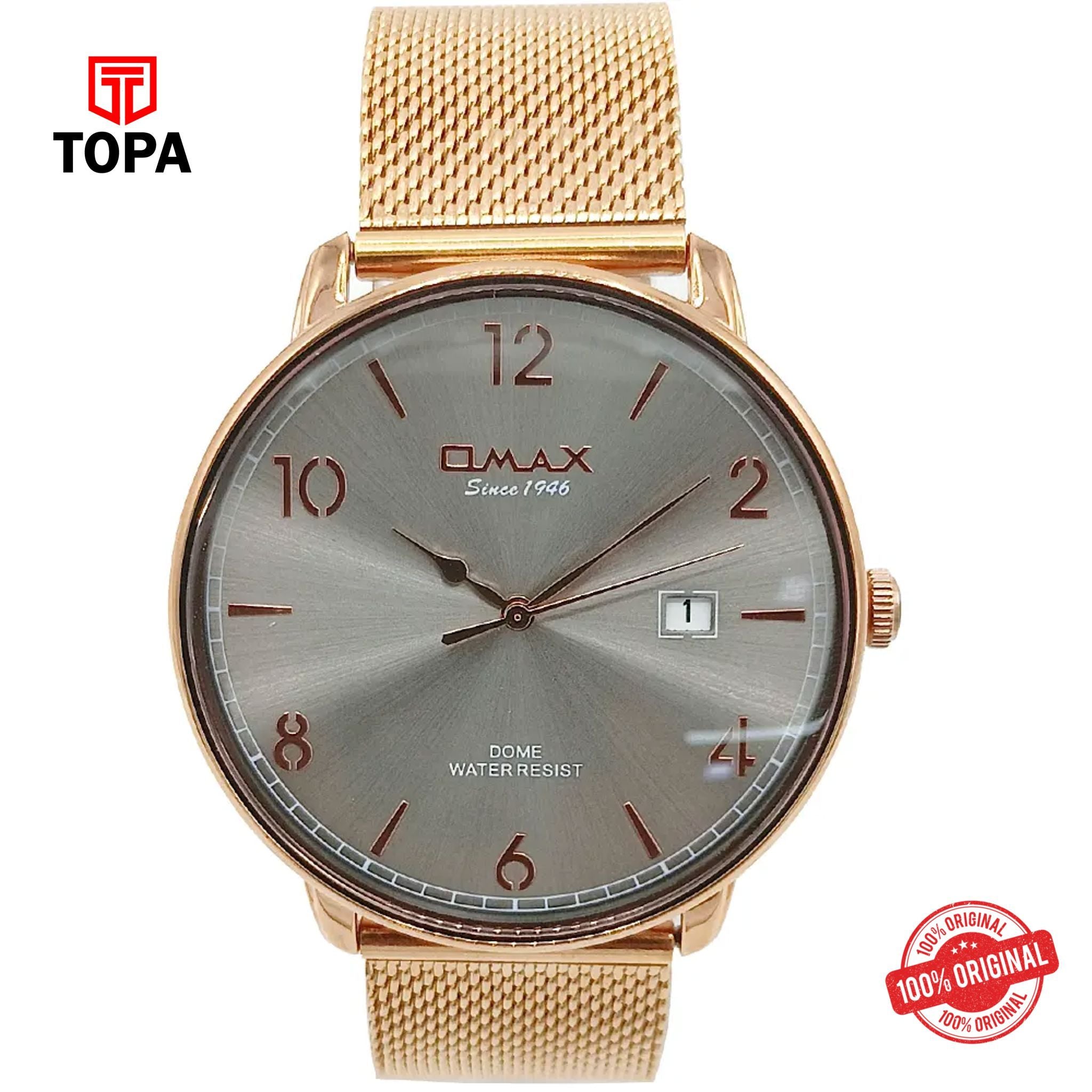 Topa Omax-DCD003R98I-Mesh-Band-Men-Watch - Product Image 1