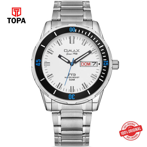 Topa Omax-DFD001I008-Metal-Band-Men-Watch - Product Image 1