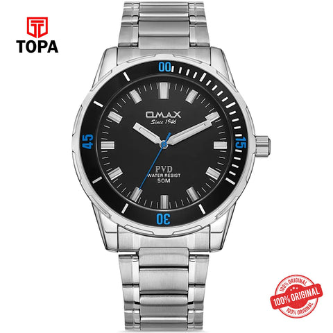 Topa Omax-DFS001I002-Metal-Band-Men-Watch - Product Image 1