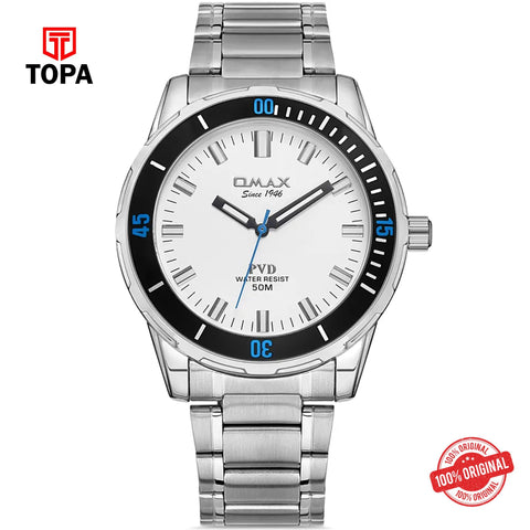 Topa Omax-DFS001I008-Metal-Band-Men-Watch - Product Image 1