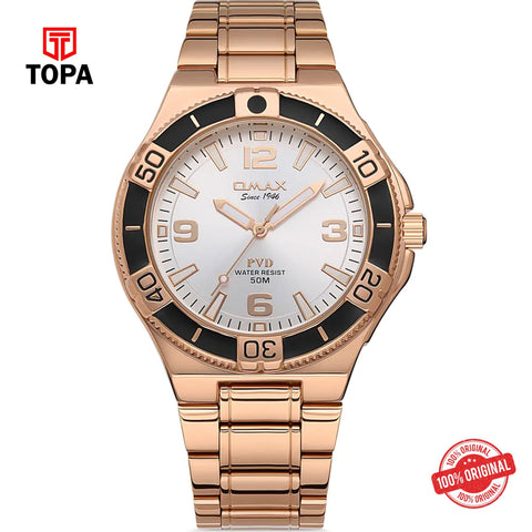 Topa Omax-DFS0036008-Metal-Band-Men-Watch - Product Image 1