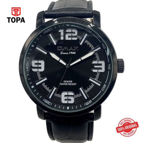 Topa Omax-DX05M22A-Leather-Band-Men-Watch - Product Image 1