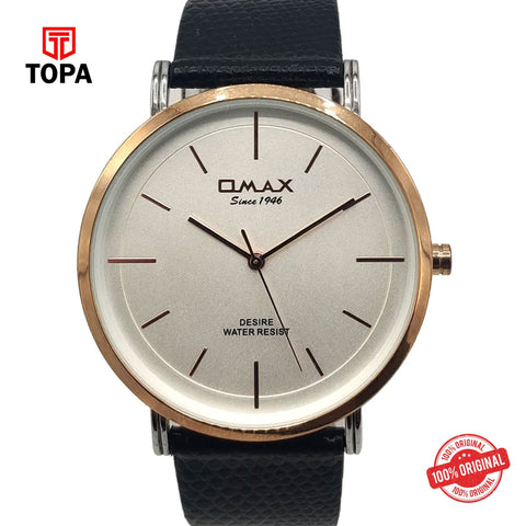 Topa Omax-DX31P22I-Leather-Band-Men-Watch - Product Image 1