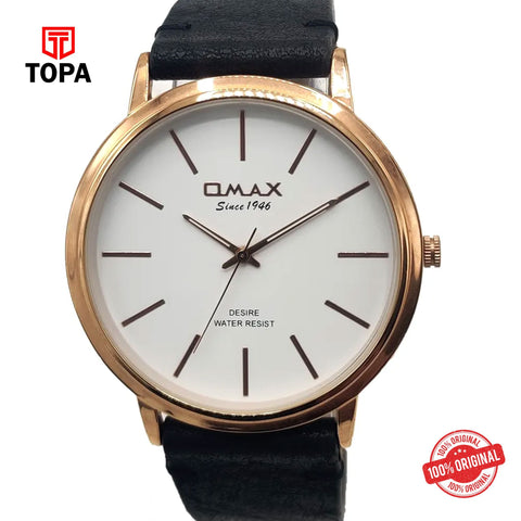 Topa Omax-DX35R35I-Leather-Band-Men-Watch - Product Image 1