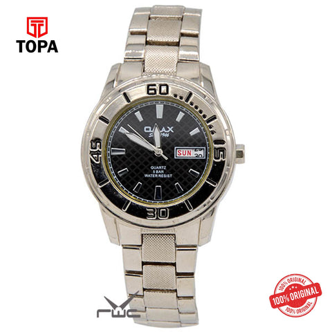 Topa Omax-DYB553-Silver-Mens-Wrist-Watch - Product Image 1