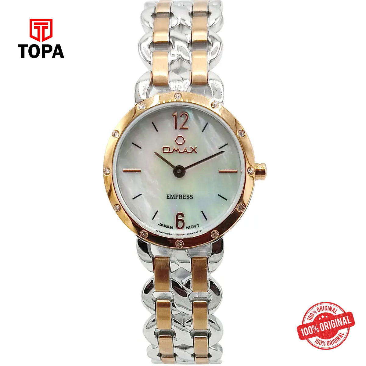 Topa Omax-EM03C6CI-Metal-Band-Women-Watch - Product Image 1