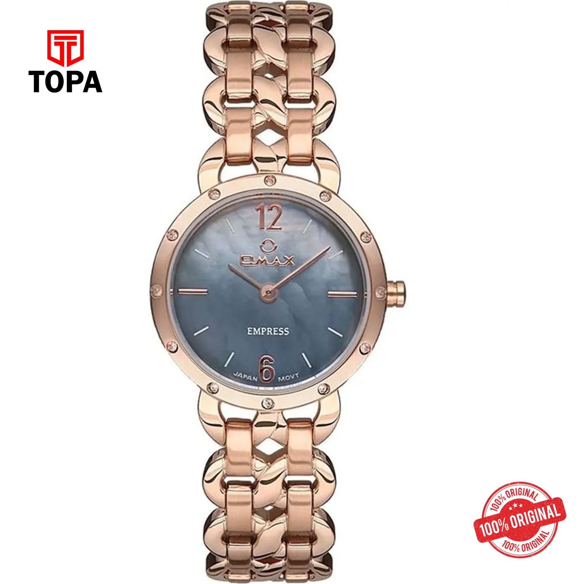 Topa Omax-EM03R48I-Metal-Band-Women-Watch - Product Image 1