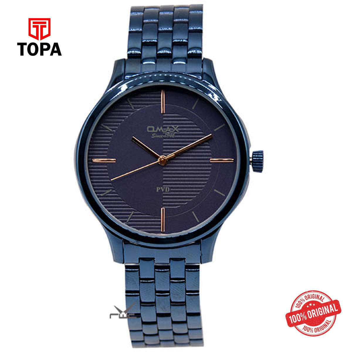 Topa Omax-FSB001K004-Metal-Band-Mens-Watch - Product Image 1