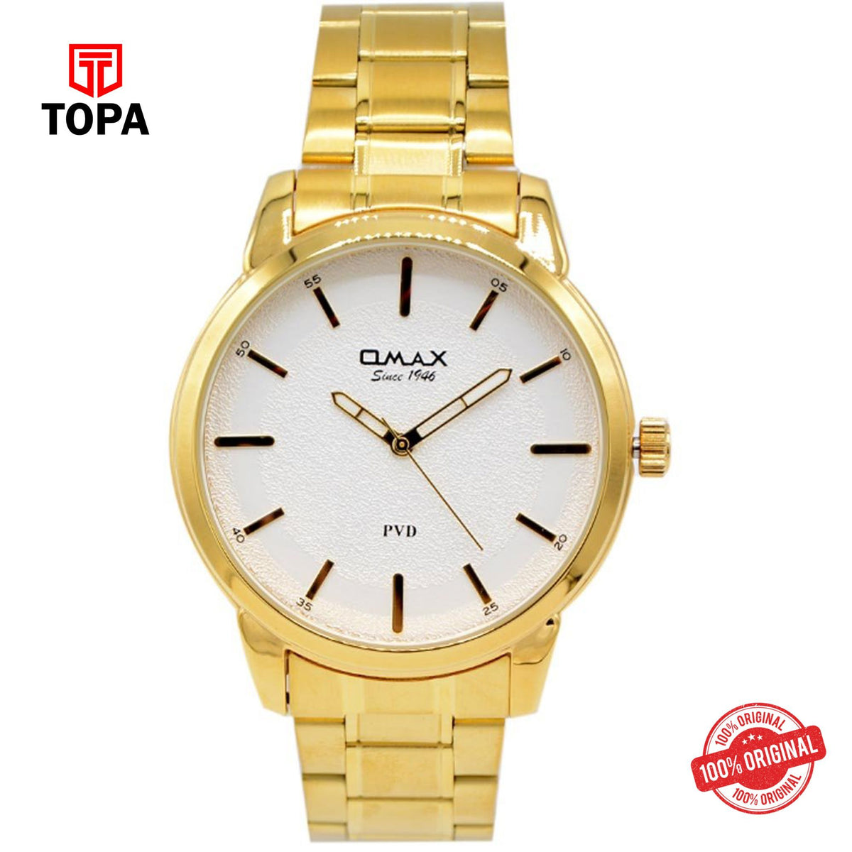 Topa Omax-FSB003Q008-Metal-Band-Men-Watch - Product Image 1