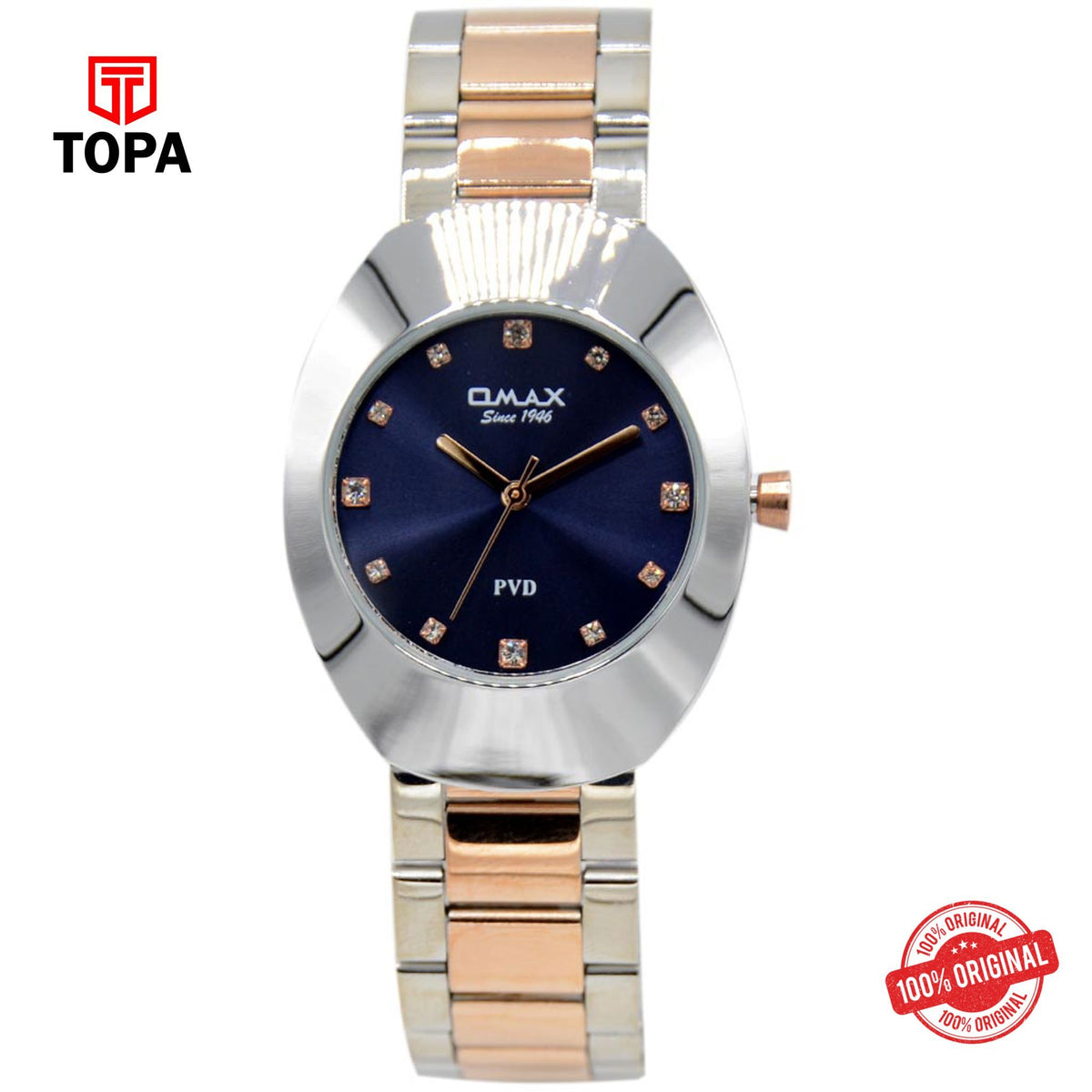Topa Omax-FSB013N004-Metal-Band-Men-Watch - Product Image 1