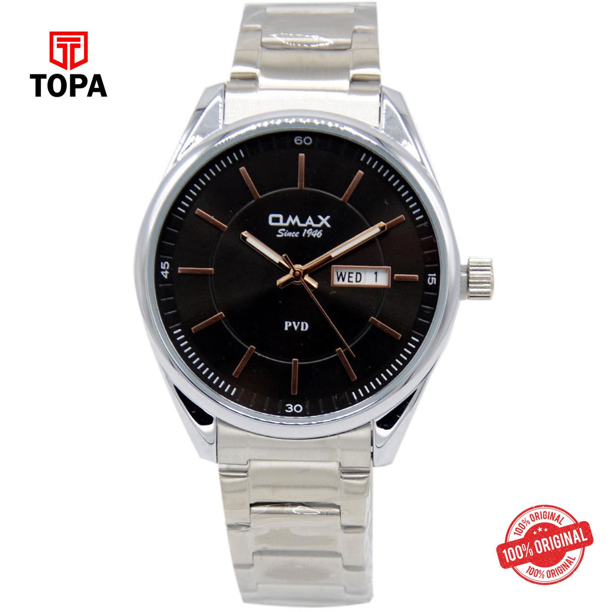 Topa Omax-FSD007I002-Metal-Band-Men-Watch - Product Image 1