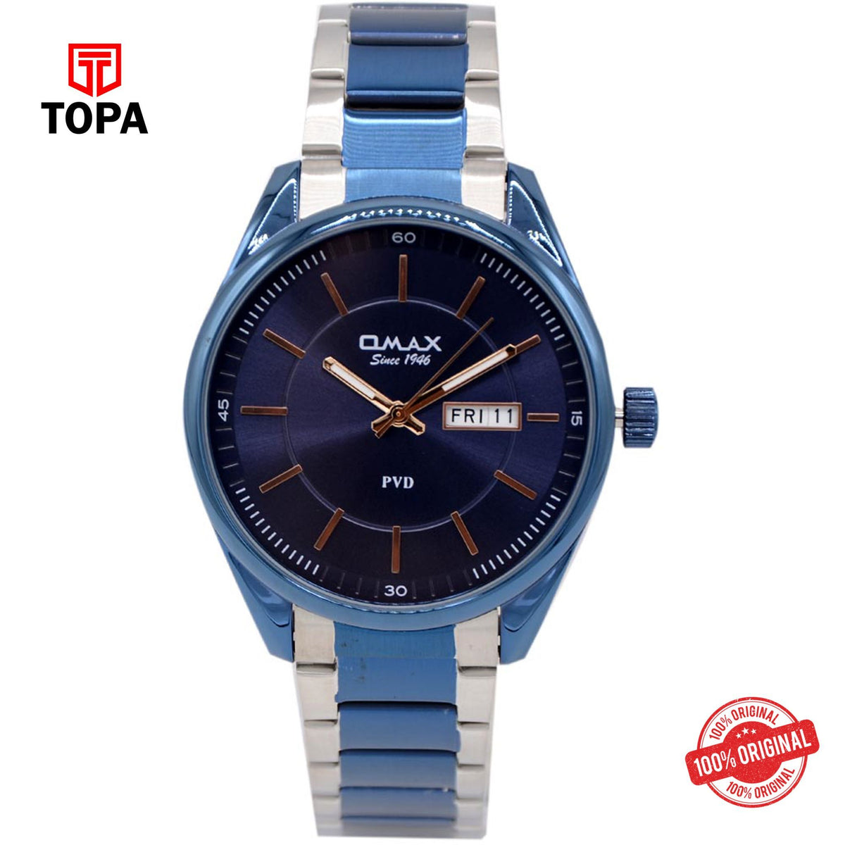 Topa Omax-FSD007U004-Metal-Band-Men-Watch - Product Image 1